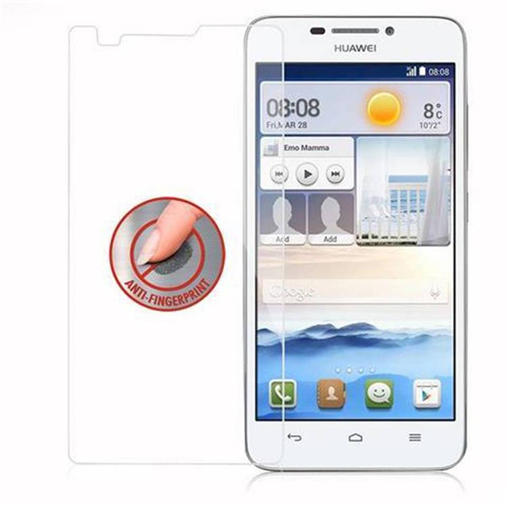 Cadorabo Panzer Folie für Huawei Ascend G630 Schutzfolie in Transparent Gehärtetes Tempered Display-Schutzglas