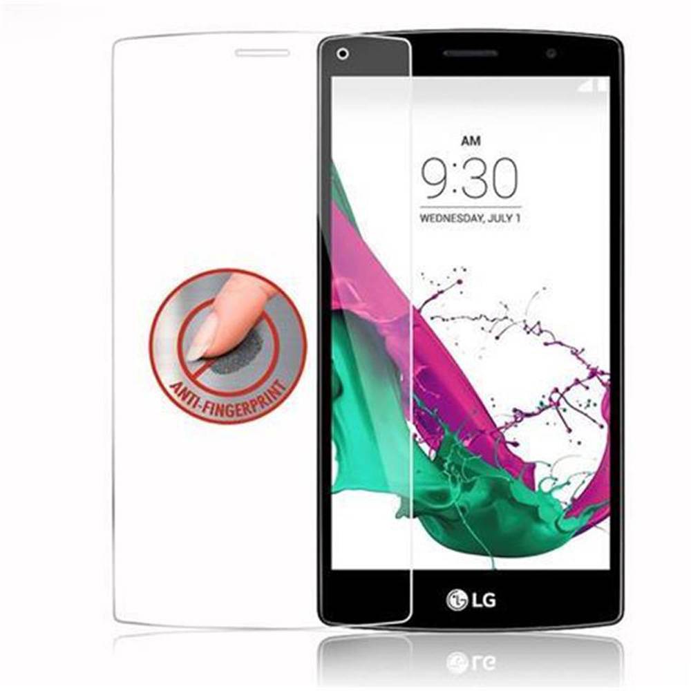 Cadorabo Panzer Folie für LG G4s Schutzfolie in Transparent Gehärtetes Tempered Display-Schutzglas