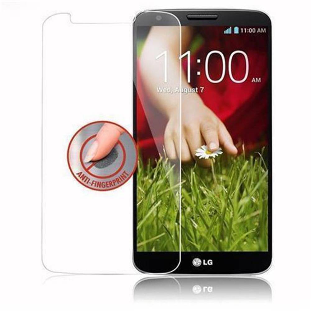 Cadorabo Panzer Folie für LG G2 MINI Schutzfolie in Transparent Gehärtetes Tempered Display-Schutzglas