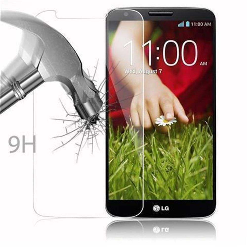 Cadorabo Panzer Folie für LG G2 MINI Schutzfolie in Transparent Gehärtetes Tempered Display-Schutzglas