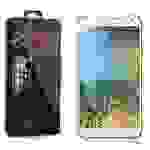 Cadorabo Panzer Folie für Samsung Galaxy E7 Schutzfolie in Transparent Gehärtetes Tempered Display-Schutzglas