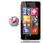 Cadorabo Panzer Folie für Nokia Lumia 532 Schutzfolie in Transparent Gehärtetes Tempered Display-Schutzglas