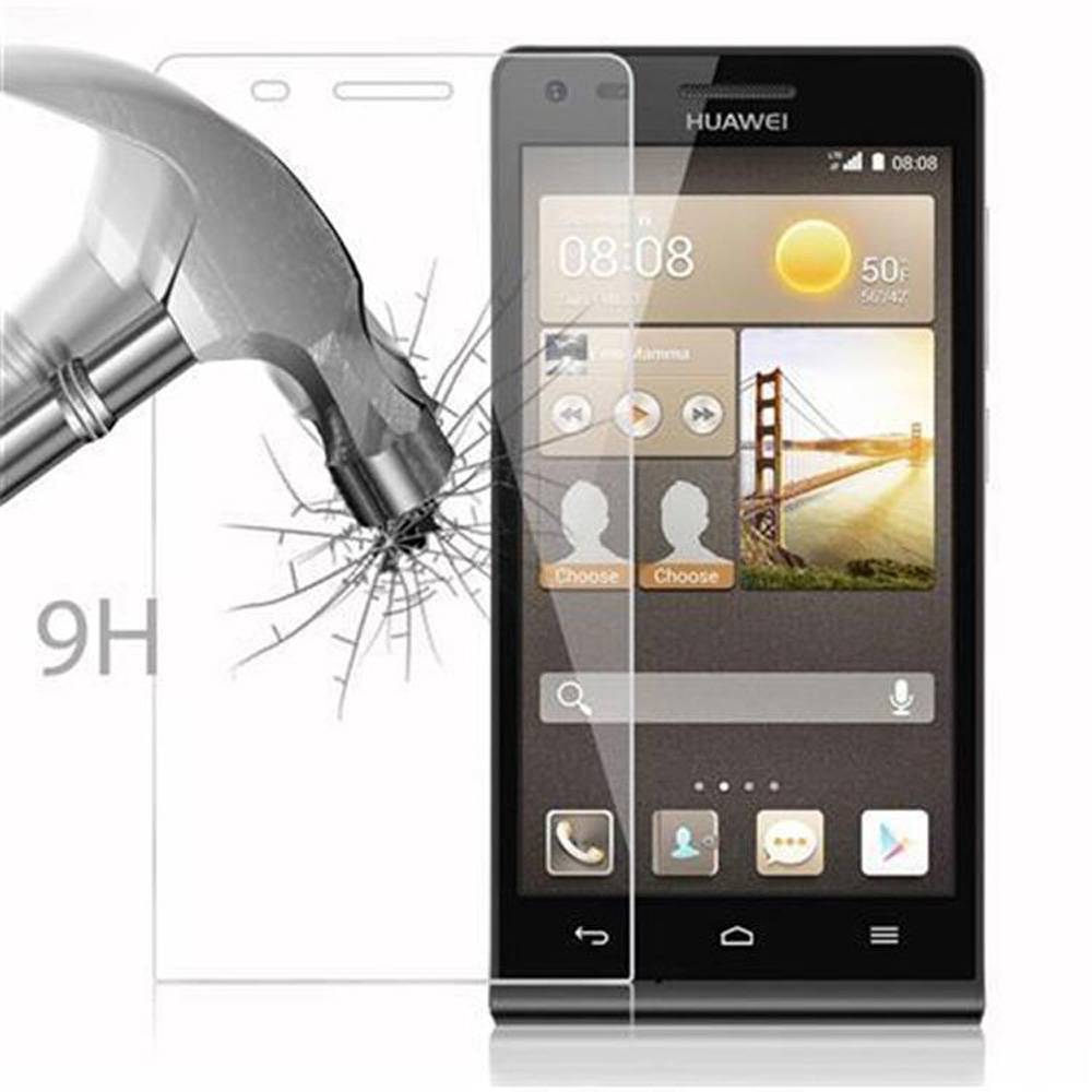 Cadorabo Panzer Folie für Huawei G6 Schutzfolie in Transparent Gehärtetes Tempered Display-Schutzglas