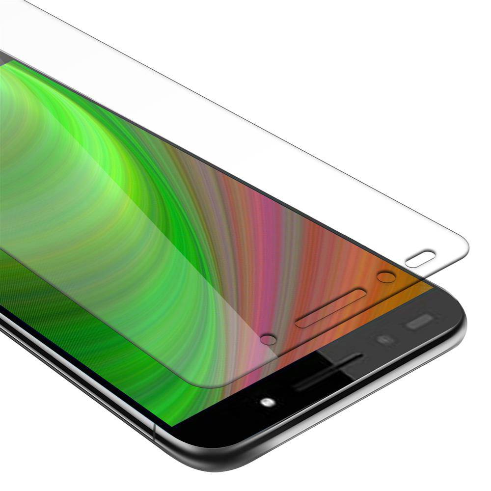 Cadorabo Panzer Folie für Honor 7 Schutzfolie in Transparent Gehärtetes Tempered Display-Schutzglas