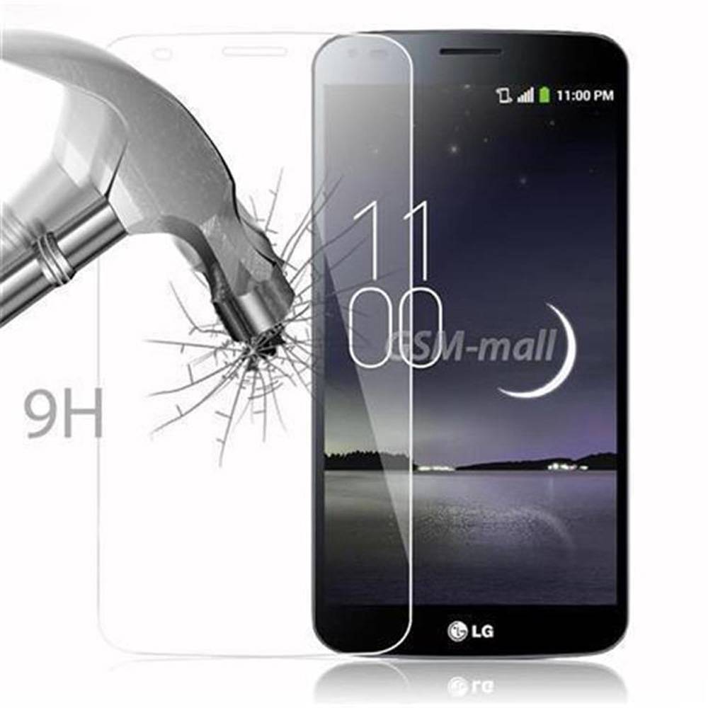 Cadorabo Panzer Folie für LG G FLEX (2.Gen.) Schutzfolie in Transparent Gehärtetes Tempered Display-Schutzglas