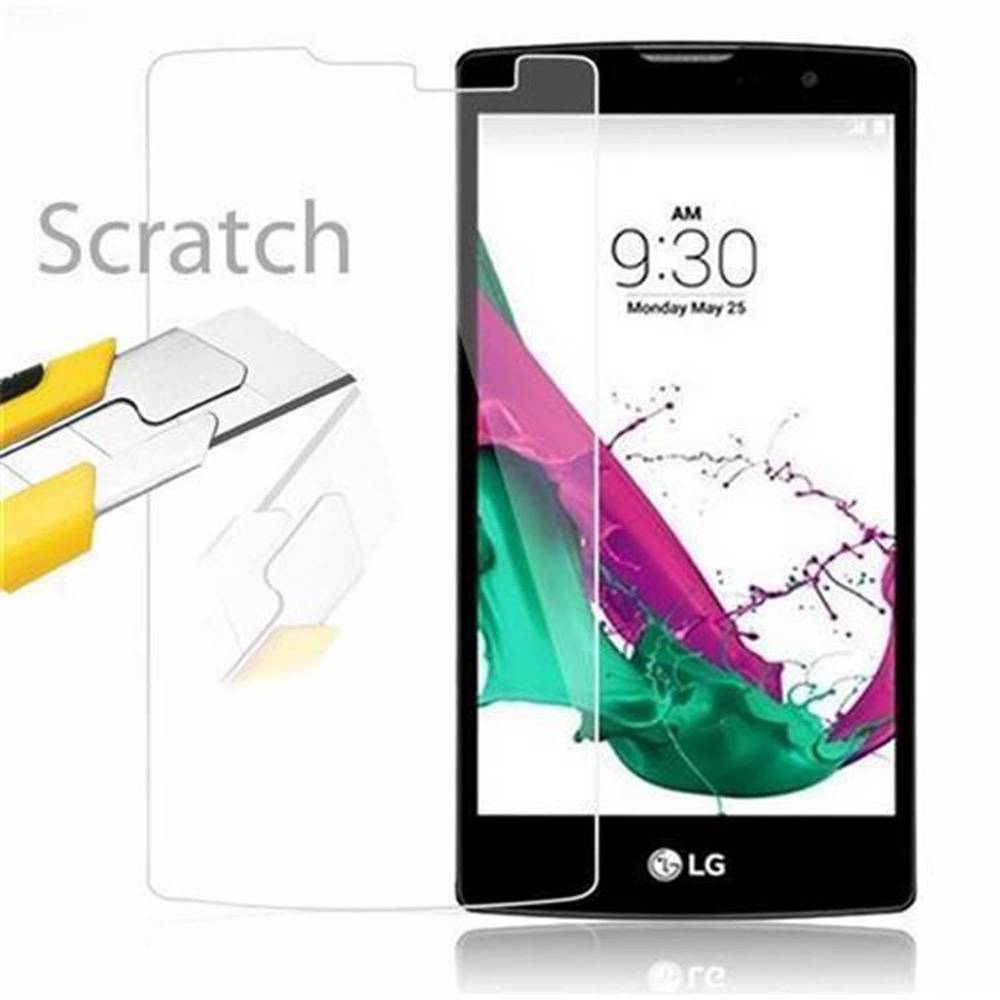 Cadorabo Panzer Folie für LG MAGNA / G4 MINI Schutzfolie in Transparent Gehärtetes Tempered Display-Schutzglas
