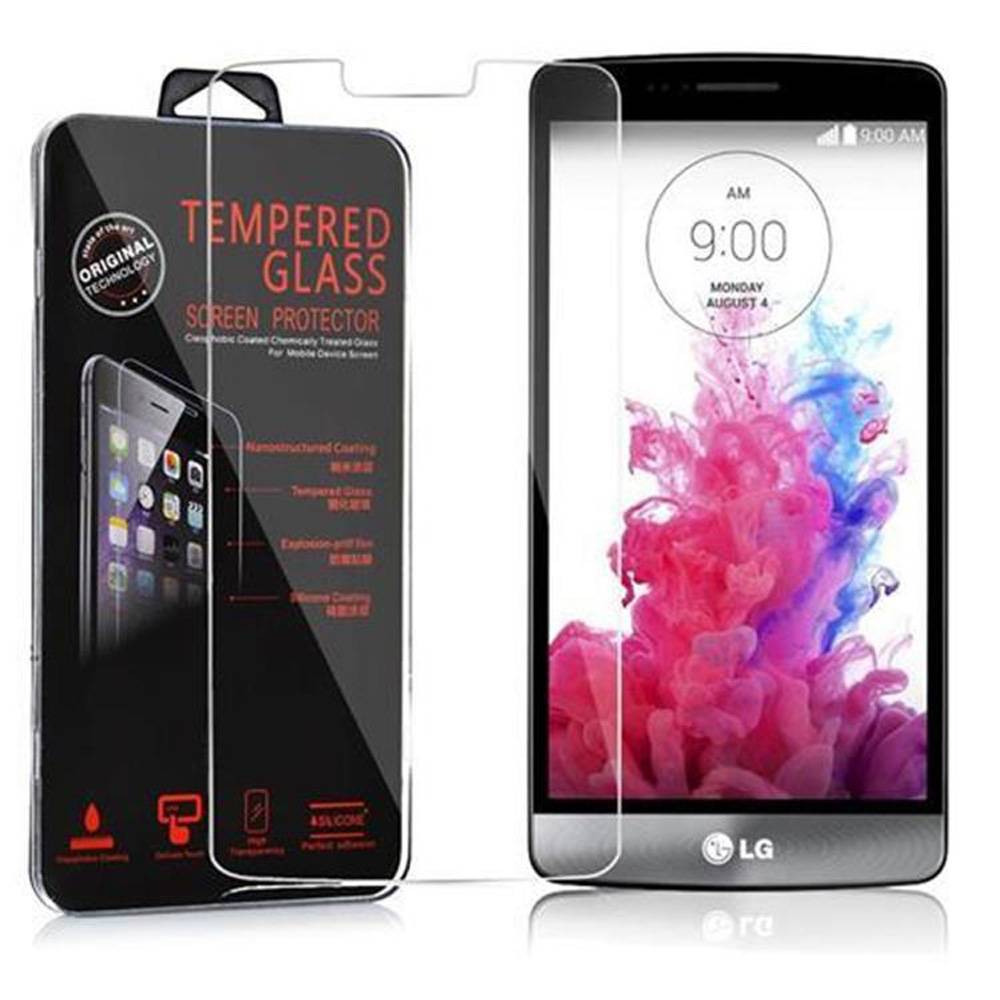 Cadorabo Panzer Folie für LG G3 MINI / G3 S Schutzfolie in Transparent Gehärtetes Tempered Display-Schutzglas