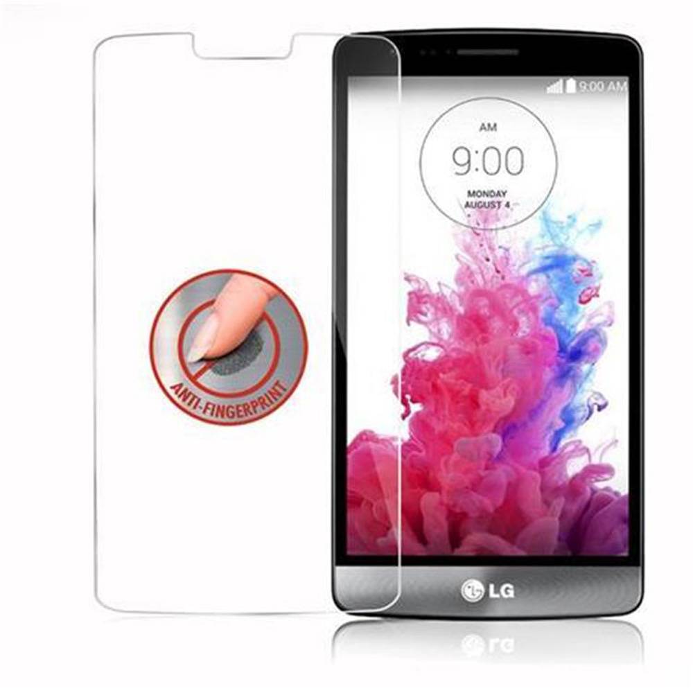 Cadorabo Panzer Folie für LG G3 MINI / G3 S Schutzfolie in Transparent Gehärtetes Tempered Display-Schutzglas