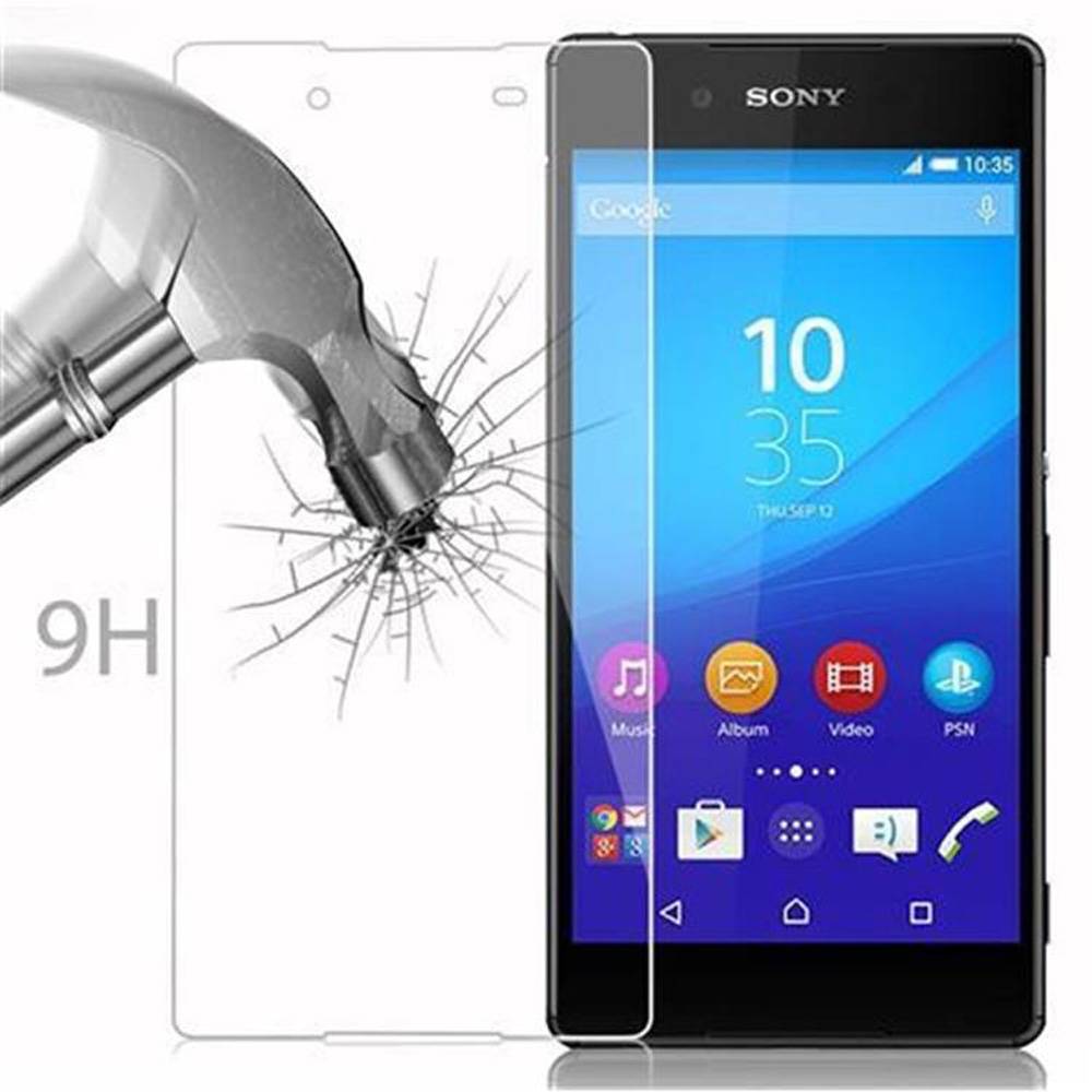 Cadorabo Panzer Folie für Sony Xperia Z4 Schutzfolie in Transparent Gehärtetes Tempered Display-Schutzglas