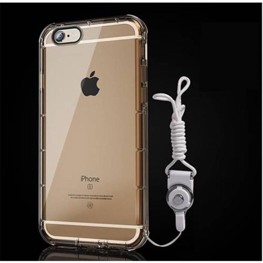 Cadorabo Hülle für Apple iPhone 6 / 6S Schutzhülle in Gelb Cover Case Handyhülle Etui TPU Silikon