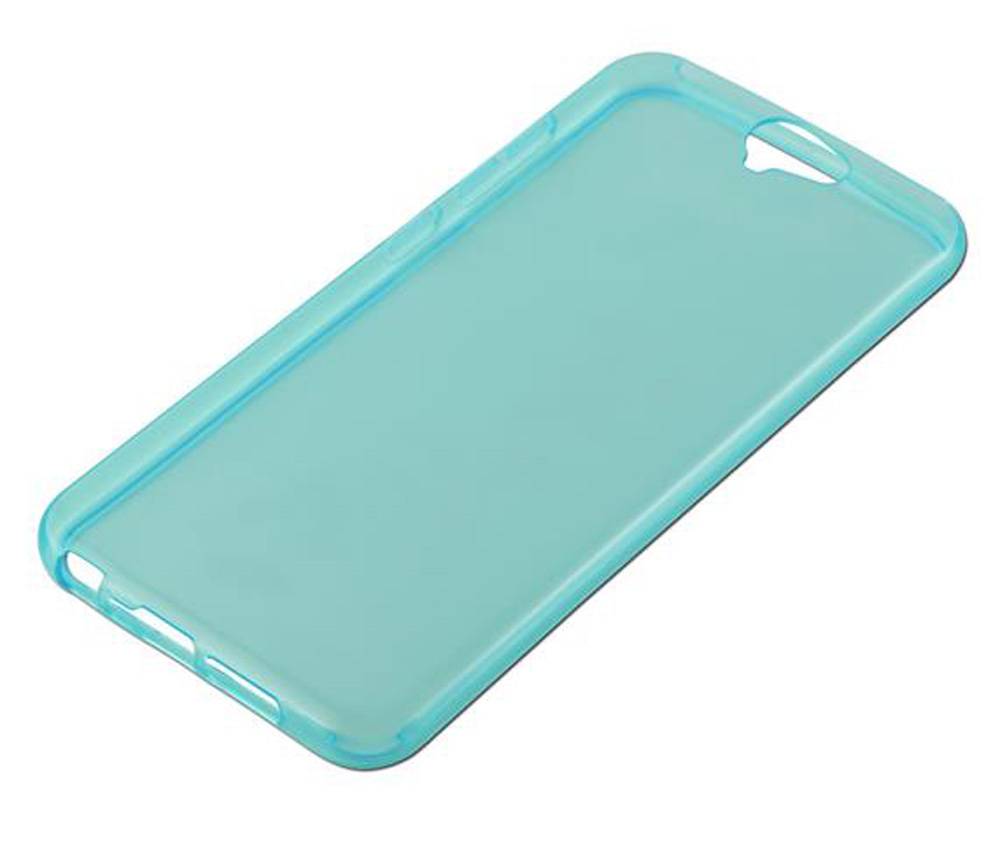 Cadorabo Hülle für HTC ONE A9 Schutz Hülle in Blau Schutzhülle TPU Silikon Cover Etui Case