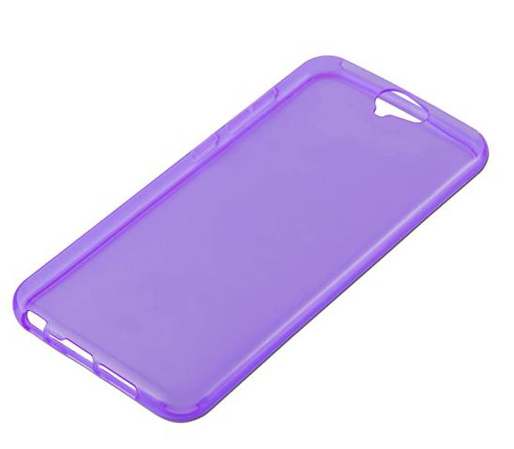 Cadorabo Hülle für HTC ONE A9 Schutz Hülle in Lila Schutzhülle TPU Silikon Cover Etui Case