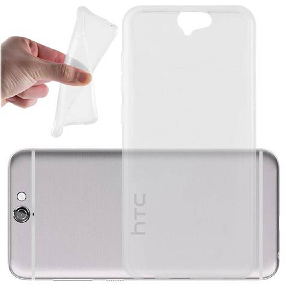 Cadorabo Hülle für HTC ONE A9 Schutz Hülle in Transparent Schutzhülle TPU Silikon Cover Etui Case