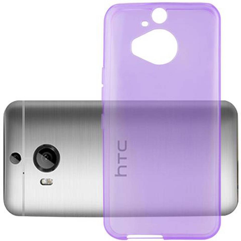 Cadorabo Hülle für HTC ONE M9 PLUS / ONE ME Schutz Hülle in Lila Schutzhülle TPU Silikon Cover Etui Case