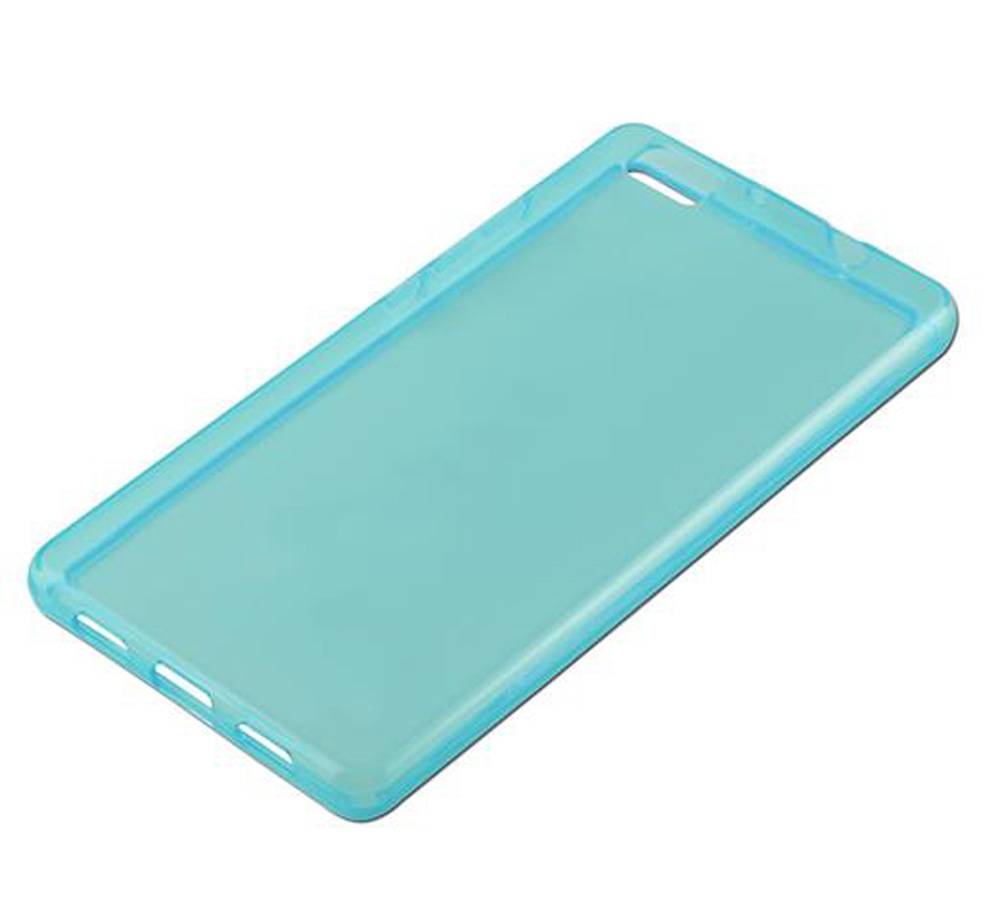 Cadorabo Hülle für Huawei P8 LITE 2015 Schutz Hülle in Blau Schutzhülle TPU Silikon Cover Etui Case