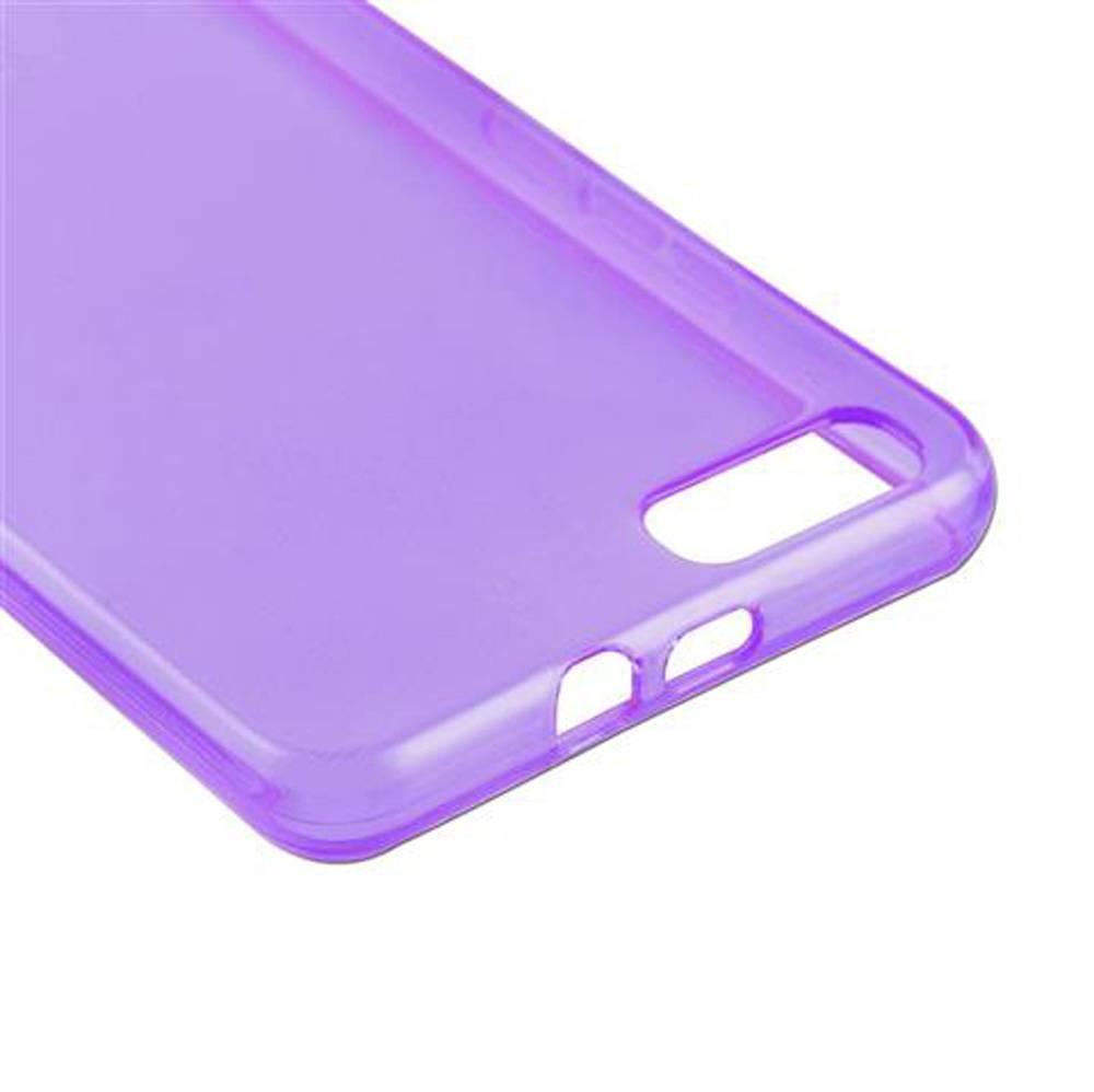 Cadorabo Hülle für Honor 6 PLUS Schutz Hülle in Lila Schutzhülle TPU Silikon Cover Etui Case