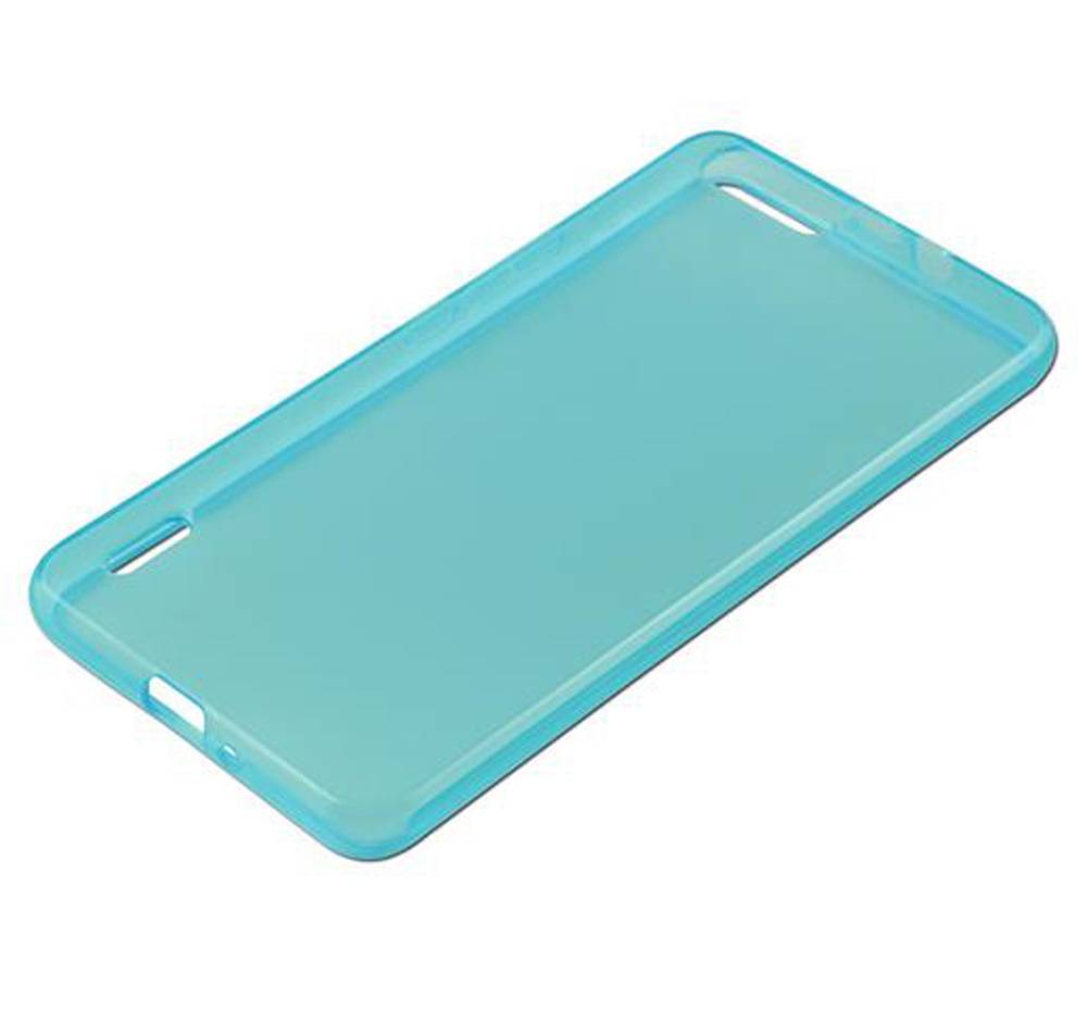 Cadorabo Hülle für Honor 6 PLUS Schutz Hülle in Blau Schutzhülle TPU Silikon Cover Etui Case