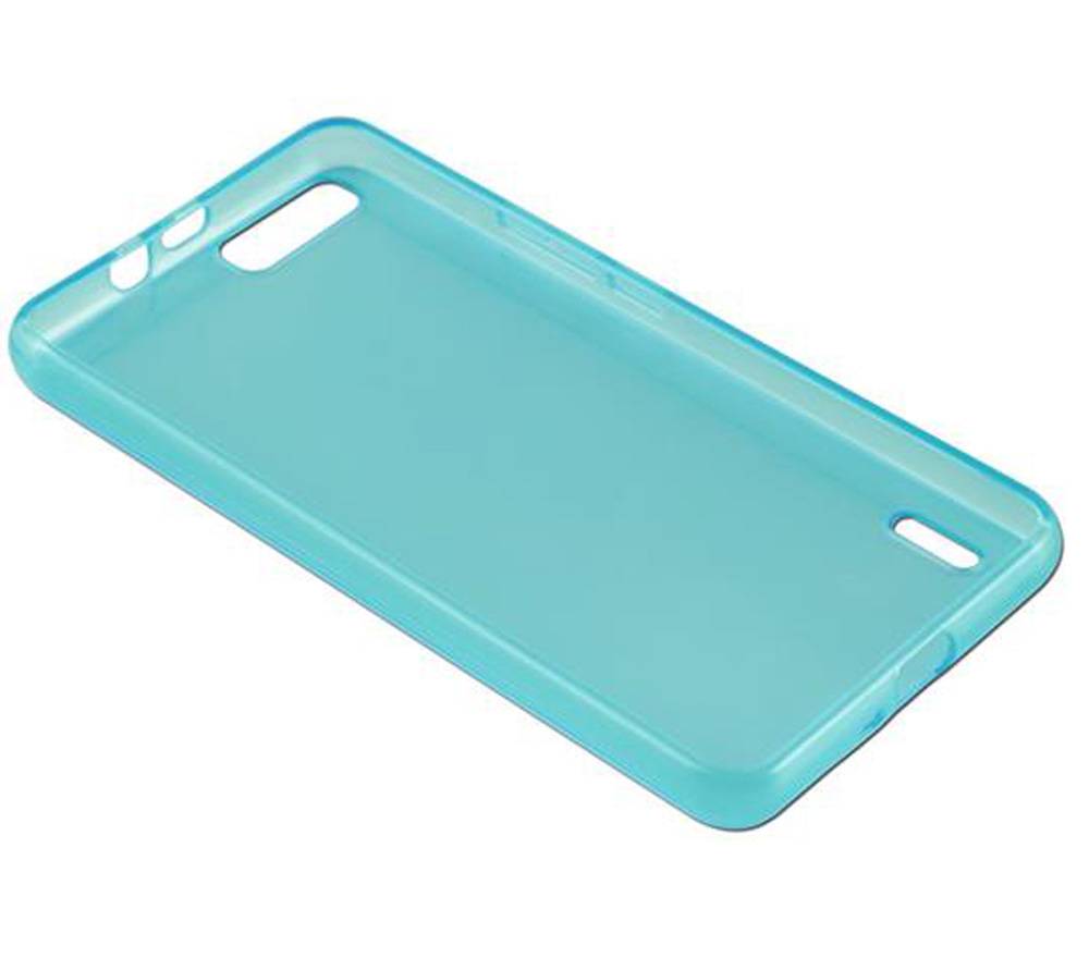 Cadorabo Hülle für Honor 6 PLUS Schutz Hülle in Blau Schutzhülle TPU Silikon Cover Etui Case