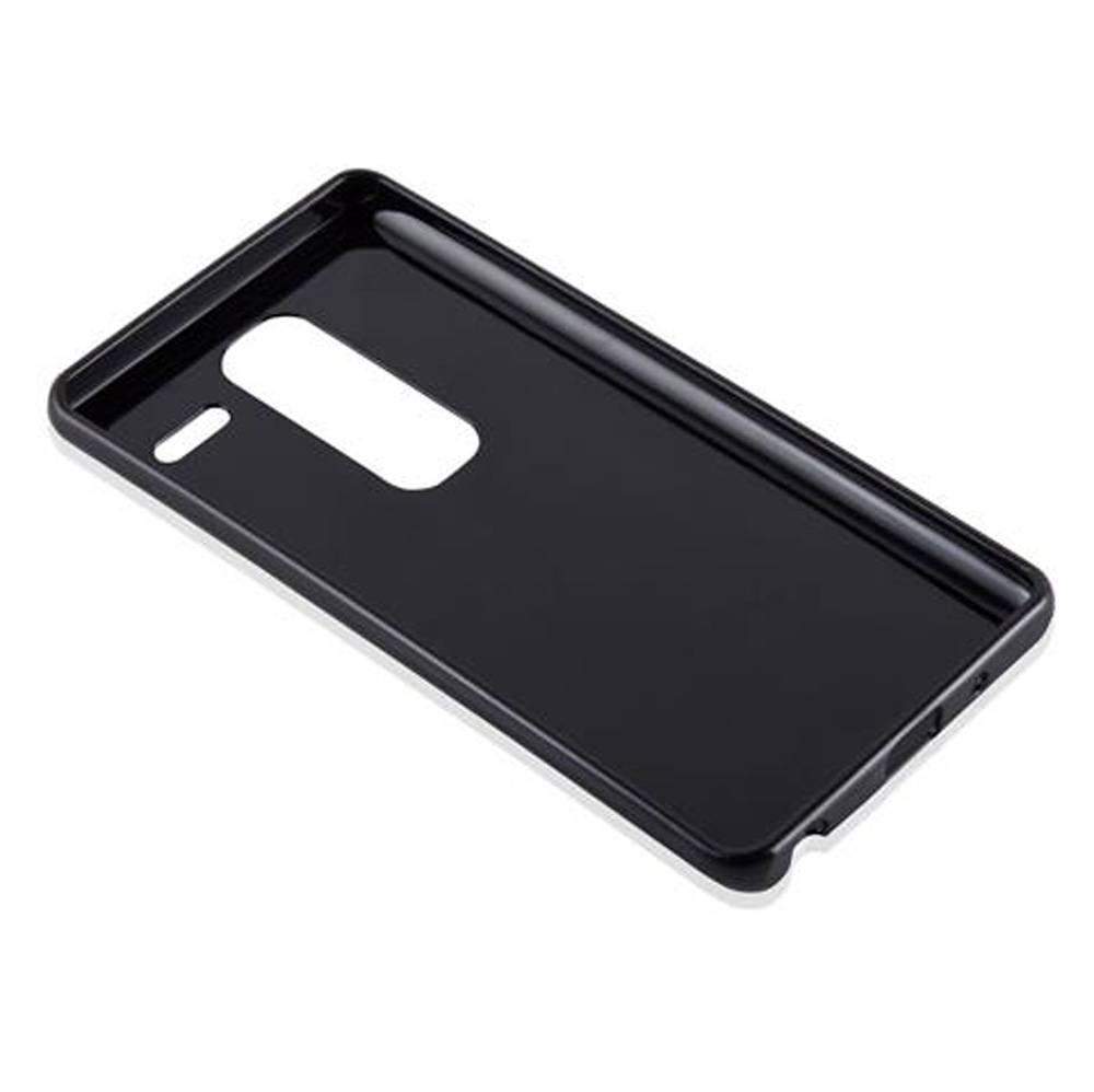 Cadorabo Hülle für LG CLASS Schutz Hülle in Schwarz Schutzhülle TPU Silikon Cover Etui Case
