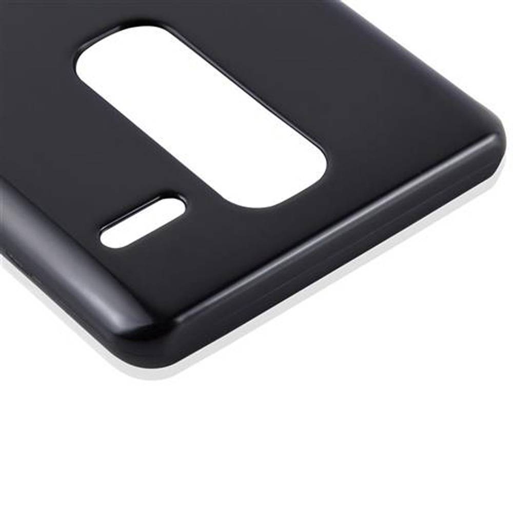 Cadorabo Hülle für LG CLASS Schutz Hülle in Schwarz Schutzhülle TPU Silikon Cover Etui Case