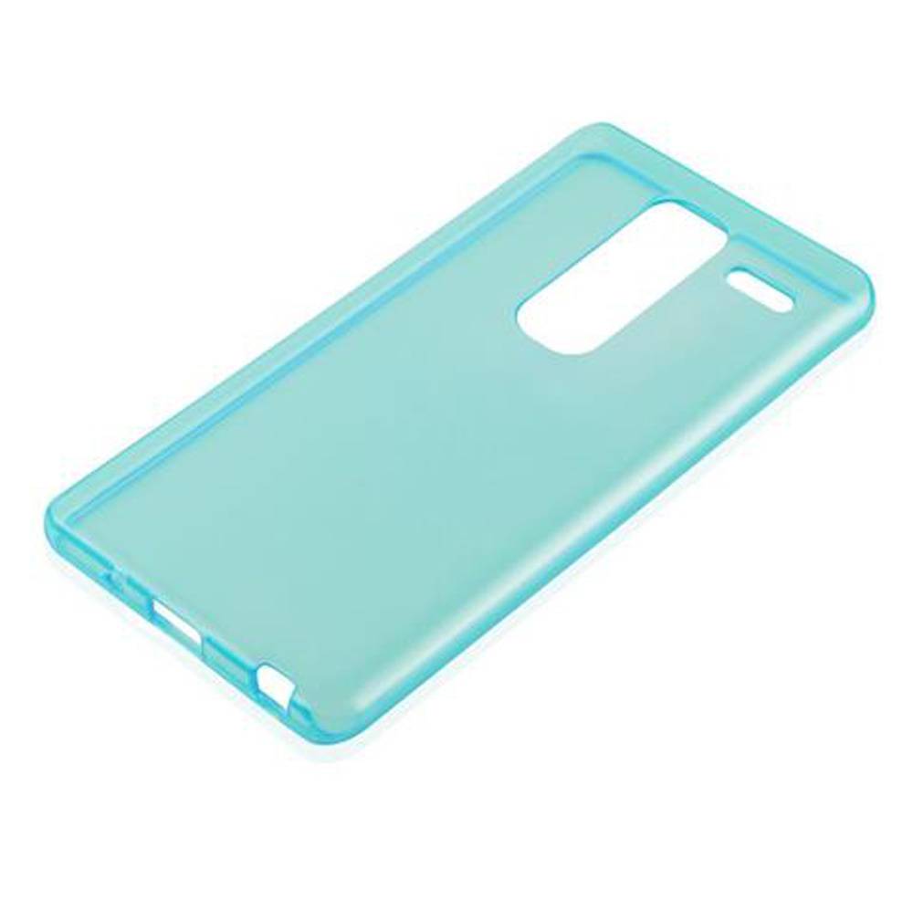 Cadorabo Hülle für LG CLASS Schutz Hülle in Blau Schutzhülle TPU Silikon Cover Etui Case