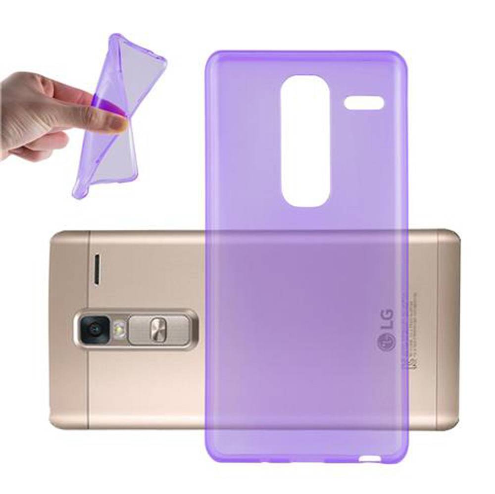 Cadorabo Hülle für LG CLASS Schutz Hülle in Lila Schutzhülle TPU Silikon Cover Etui Case
