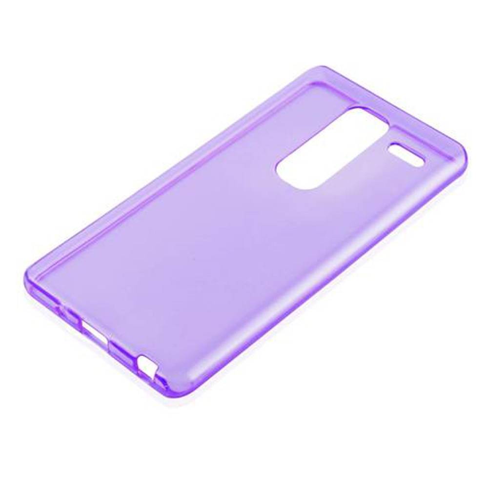 Cadorabo Hülle für LG CLASS Schutz Hülle in Lila Schutzhülle TPU Silikon Cover Etui Case