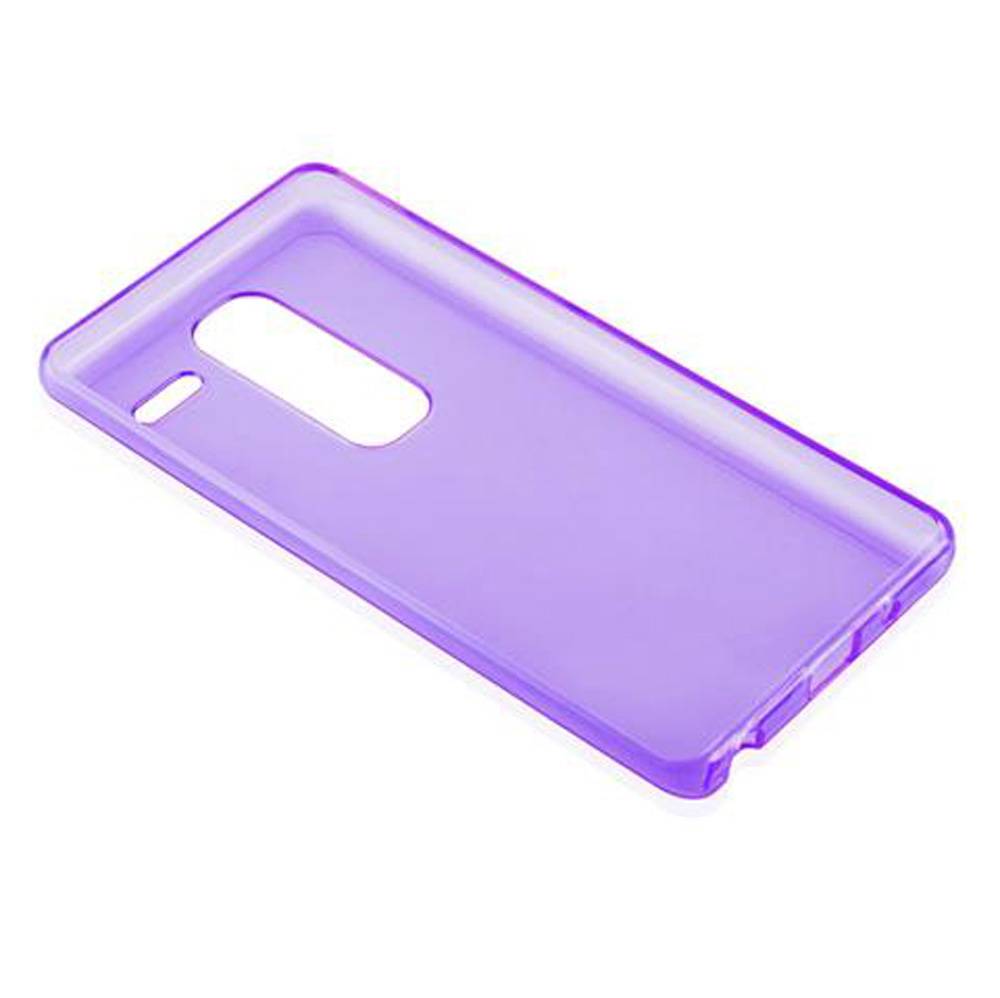 Cadorabo Hülle für LG CLASS Schutz Hülle in Lila Schutzhülle TPU Silikon Cover Etui Case