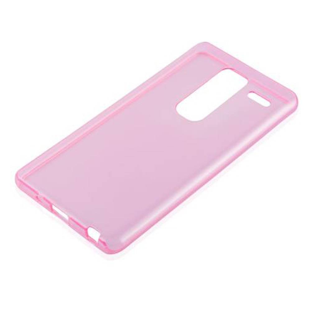 Cadorabo Hülle für LG CLASS Schutz Hülle in Pink Schutzhülle TPU Silikon Cover Etui Case