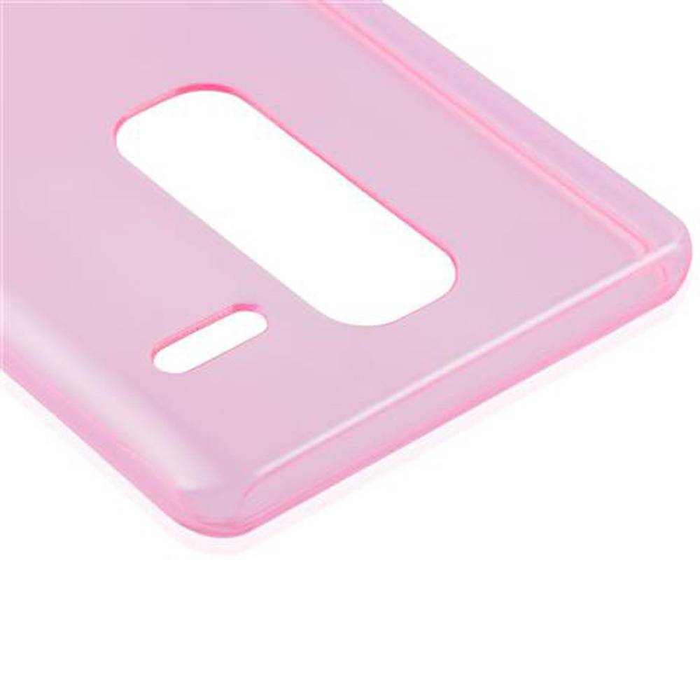 Cadorabo Hülle für LG CLASS Schutz Hülle in Pink Schutzhülle TPU Silikon Cover Etui Case