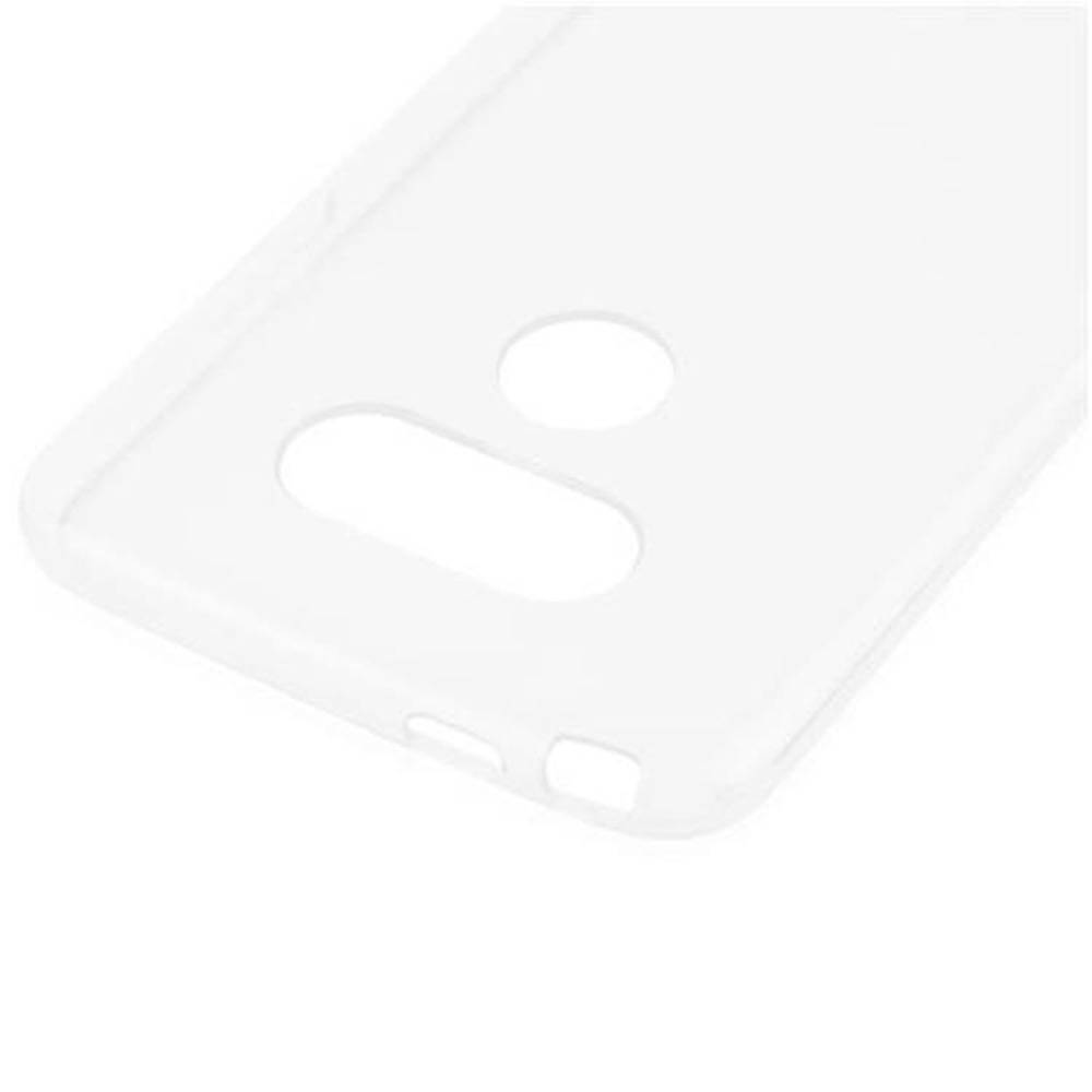 Cadorabo Hülle für LG G5 Schutz Hülle in Transparent Schutzhülle TPU Silikon Cover Etui Case