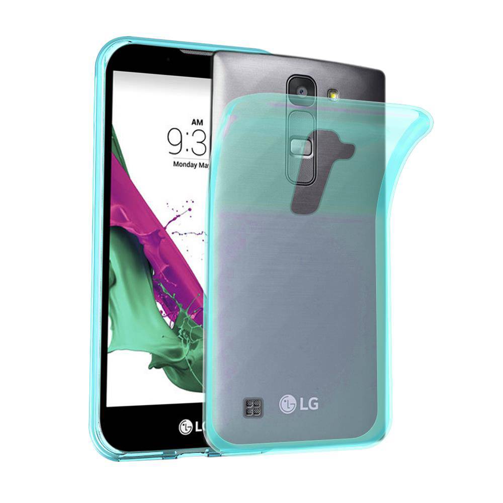 Cadorabo Hülle für LG G4C / G4 MINI / MAGNA Schutz Hülle in Blau Schutzhülle TPU Silikon Cover Etui Case