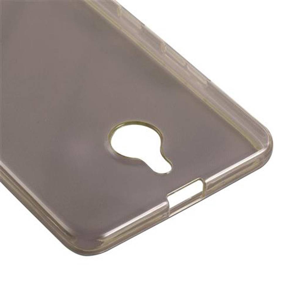 Cadorabo Hülle für Nokia Lumia 850 Schutz Hülle in Schwarz Schutzhülle TPU Silikon Cover Etui Case