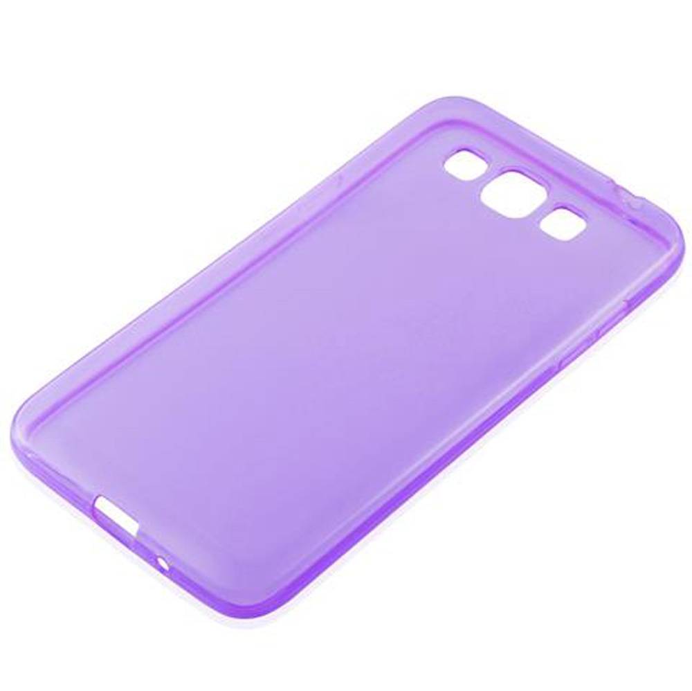 Cadorabo Hülle für Samsung Galaxy GRAND 3 Schutz Hülle in Lila Schutzhülle TPU Silikon Cover Etui Case
