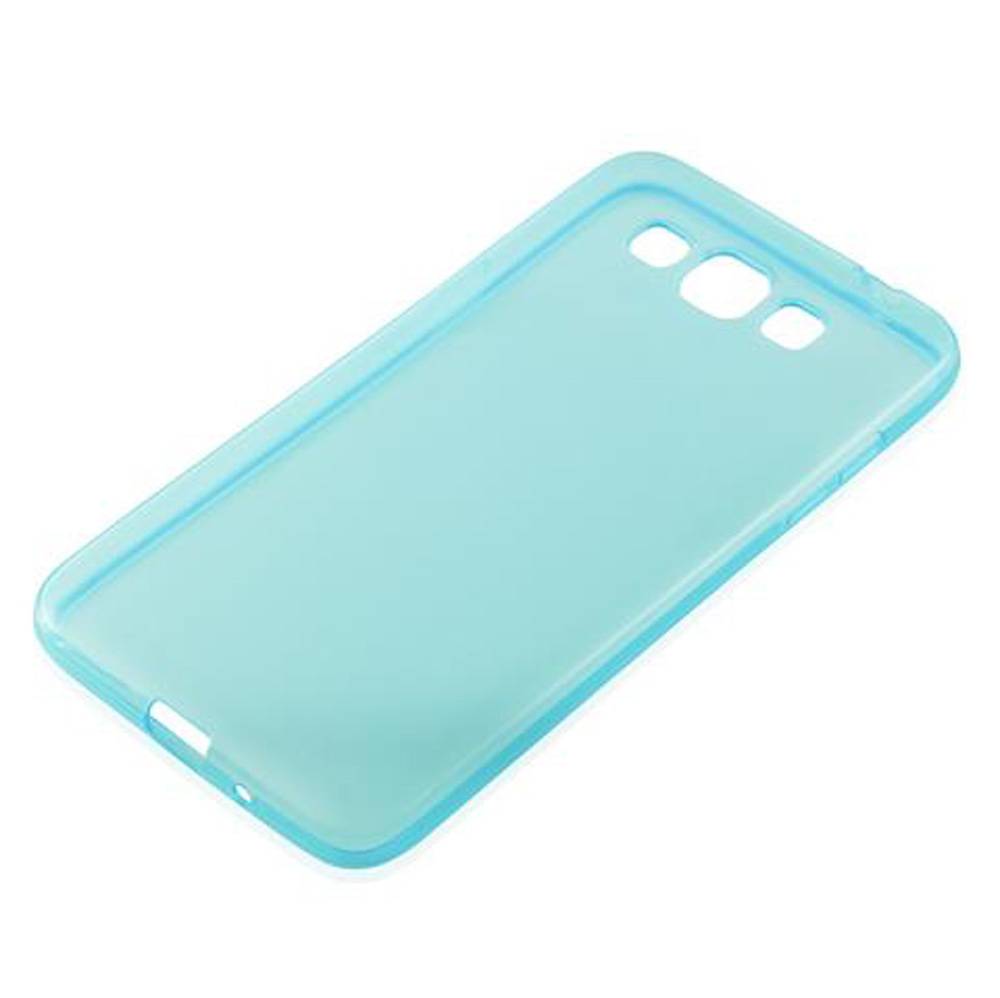 Cadorabo Hülle für Samsung Galaxy GRAND 3 Schutz Hülle in Blau Schutzhülle TPU Silikon Cover Etui Case