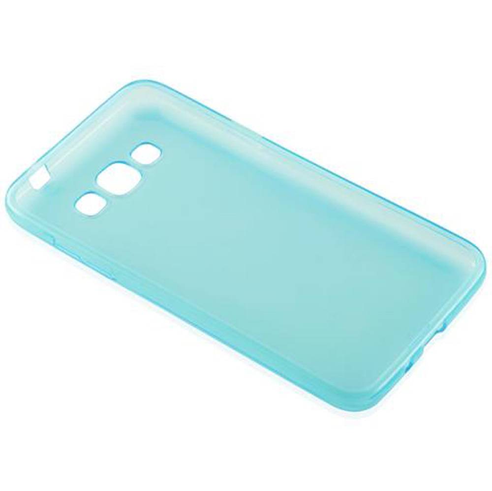 Cadorabo Hülle für Samsung Galaxy GRAND 3 Schutz Hülle in Blau Schutzhülle TPU Silikon Cover Etui Case