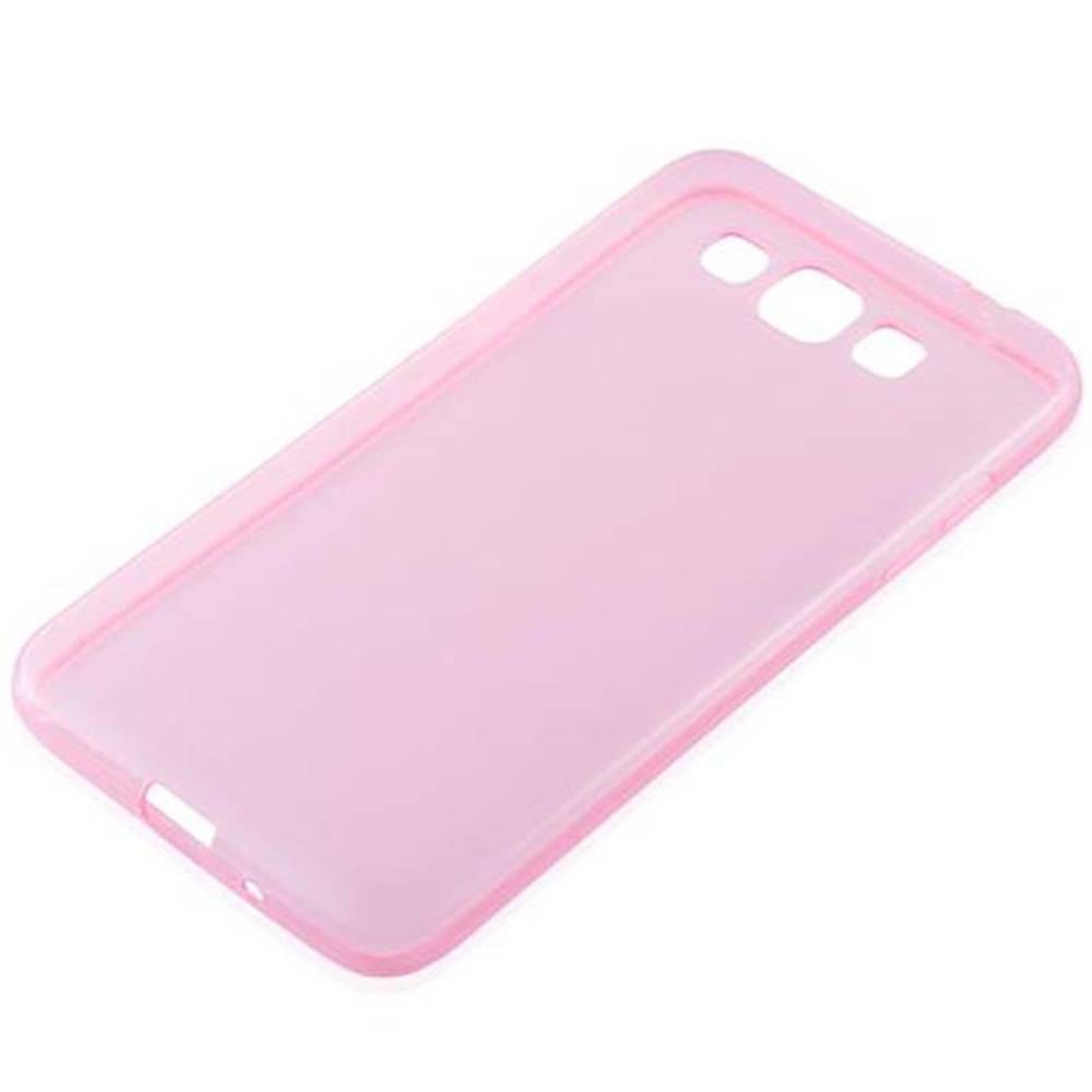 Cadorabo Hülle für Samsung Galaxy GRAND 3 Schutz Hülle in Pink Schutzhülle TPU Silikon Cover Etui Case