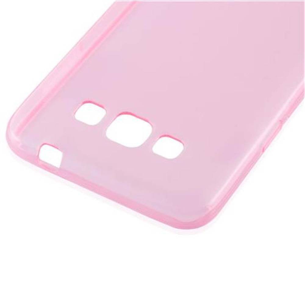 Cadorabo Hülle für Samsung Galaxy GRAND 3 Schutz Hülle in Pink Schutzhülle TPU Silikon Cover Etui Case