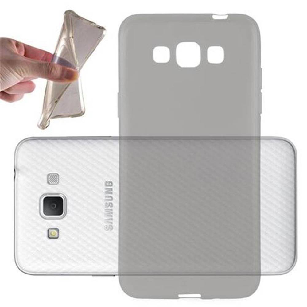 Cadorabo Hülle für Samsung Galaxy GRAND 3 Schutz Hülle in Schwarz Schutzhülle TPU Silikon Cover Etui Case