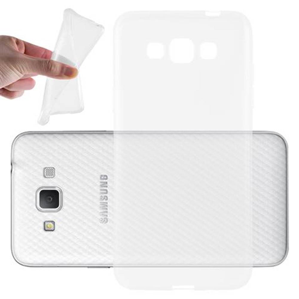 Cadorabo Hülle für Samsung Galaxy GRAND 3 Schutz Hülle in Transparent Schutzhülle TPU Silikon Cover Etui Case