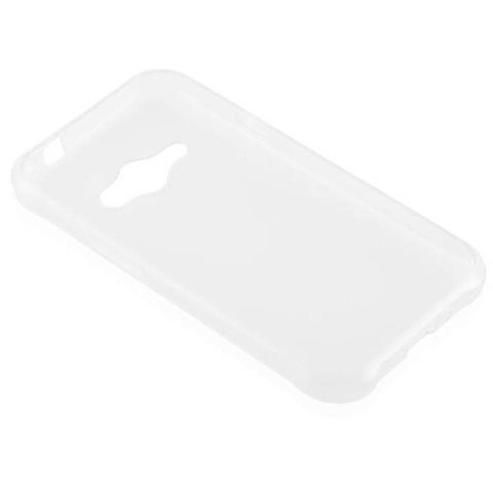 Cadorabo Hülle für Samsung Galaxy J1 ACE Schutz Hülle in Transparent Schutzhülle TPU Silikon Cover Etui Case
