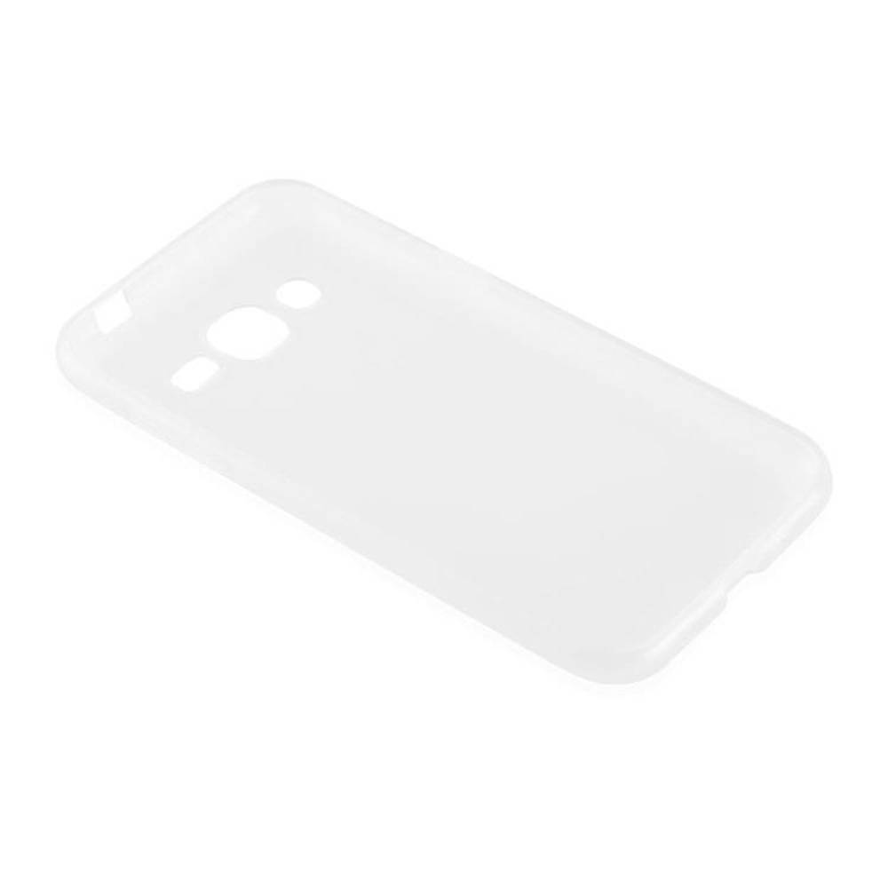 Cadorabo Hülle für Samsung Galaxy J2 2015 Schutz Hülle in Transparent Schutzhülle TPU Silikon Cover Etui Case