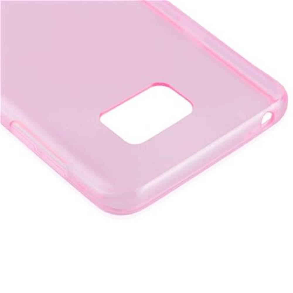 Cadorabo Hülle für Samsung Galaxy NOTE 5 Schutz Hülle in Pink Schutzhülle TPU Silikon Cover Etui Case