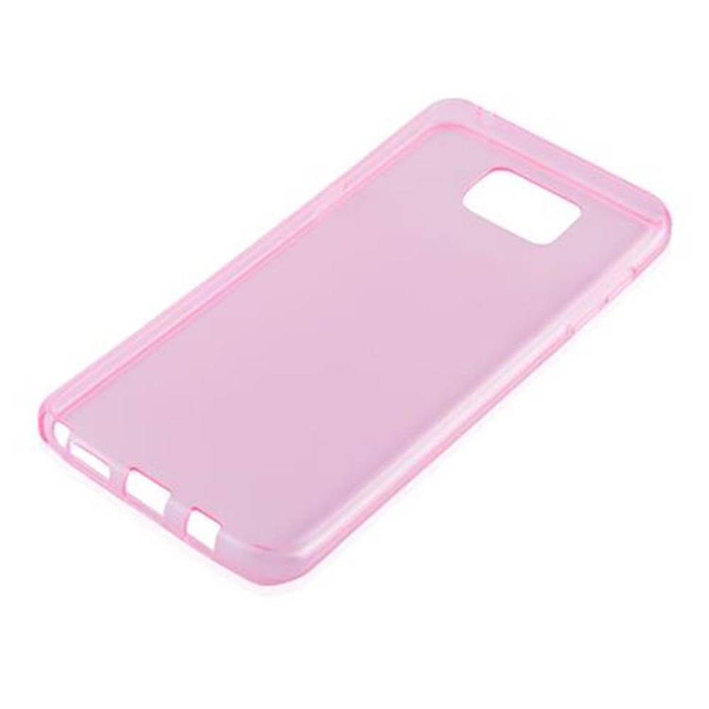 Cadorabo Hülle für Samsung Galaxy NOTE 5 Schutz Hülle in Pink Schutzhülle TPU Silikon Cover Etui Case