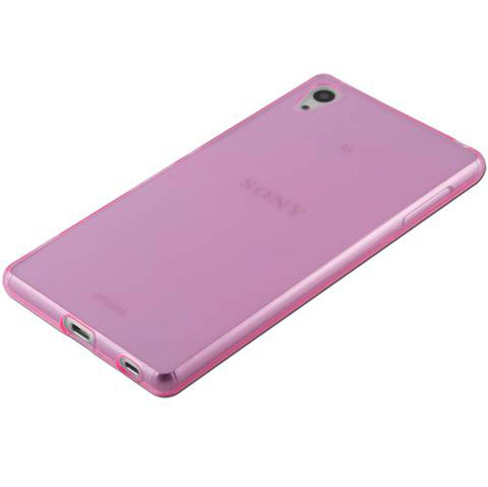 Cadorabo Hülle für Sony Xperia Z3 PLUS / Z4 Schutz Hülle in Pink Schutzhülle TPU Silikon Cover Etui Case