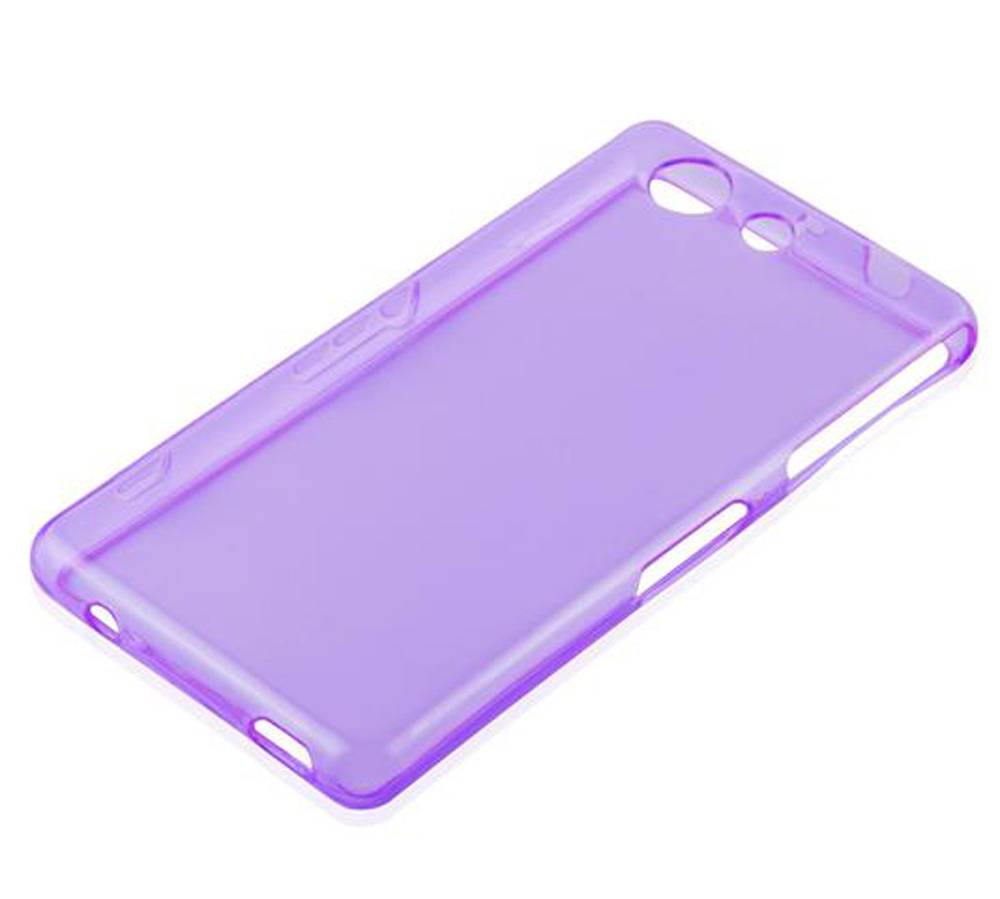 Cadorabo Hülle für Sony Xperia Z4 MINI / Z3 PLUS COMPACT Schutz Hülle in Lila Schutzhülle TPU Silikon Cover Etui Case
