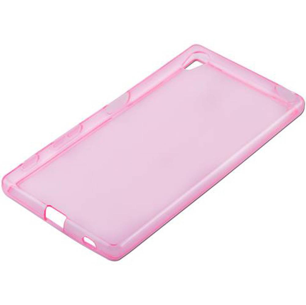 Cadorabo Hülle für Sony Xperia Z5 Schutz Hülle in Pink Schutzhülle TPU Silikon Cover Etui Case