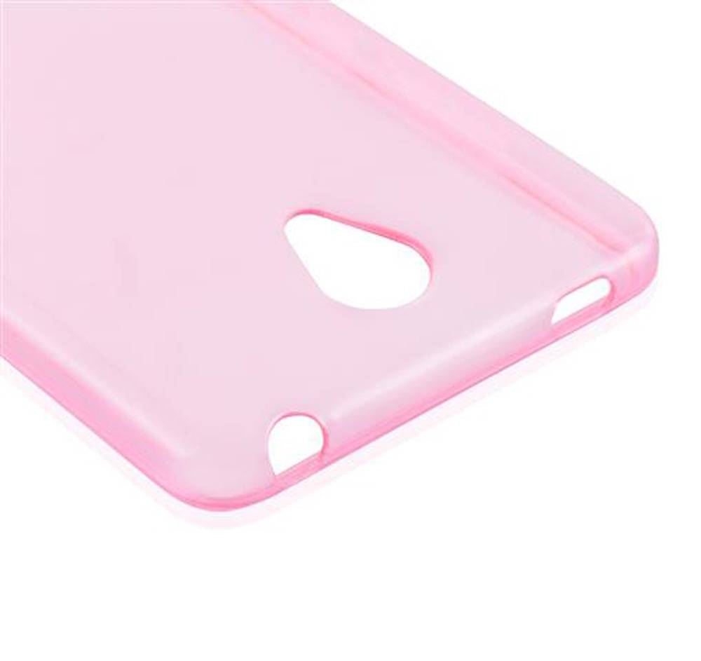 Cadorabo Hülle für Xiaomi RedMi 3 Schutz Hülle in Pink Schutzhülle TPU Silikon Cover Etui Case