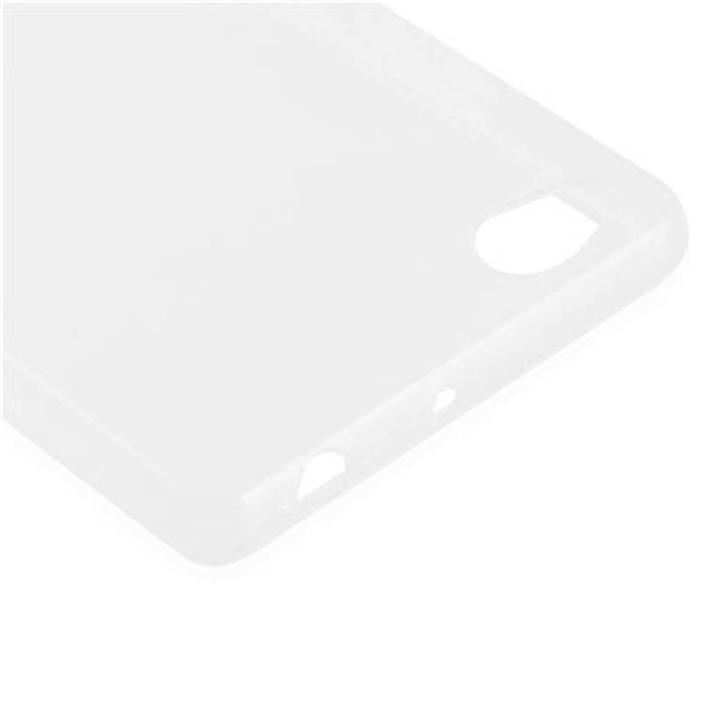 Cadorabo Hülle für ZTE Nubia Z9 MAX Schutz Hülle in Transparent Schutzhülle TPU Silikon Cover Etui Case