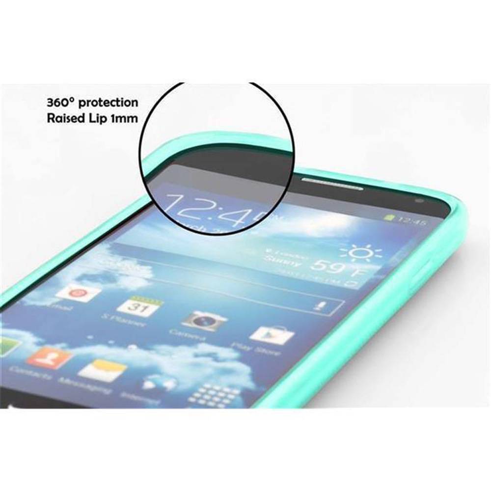 Cadorabo Hülle für Apple iPhone 6 PLUS / 6S PLUS Schutzhülle in Blau Handyhülle TPU Silikon Etui Case Cover